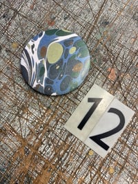 Image 13 of Marbled Mirrors with printed iridescent paper // small mixed batch 