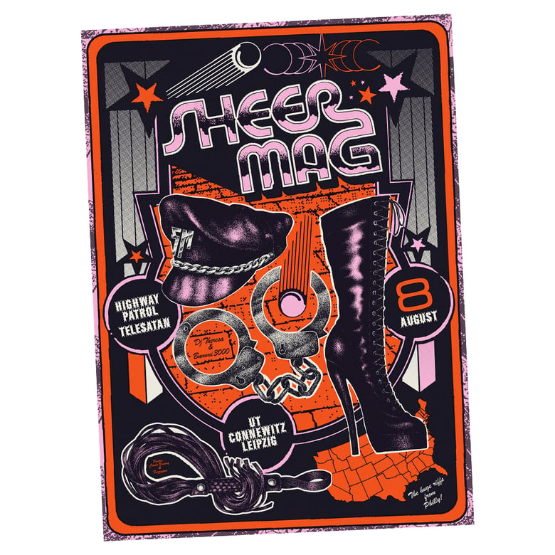 Image of SHEER MAG Screenprinted Gigposter