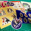 Persona stickers and prints