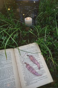 Large Fern Earrings 