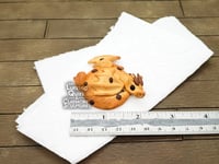 Image 4 of Chocolate Chip Cookie Dragon- Polymer Clay Sculpture