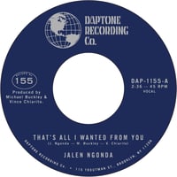 Jalen Ngonda - That's All I Wanted From You b/w So Glad I Found You 