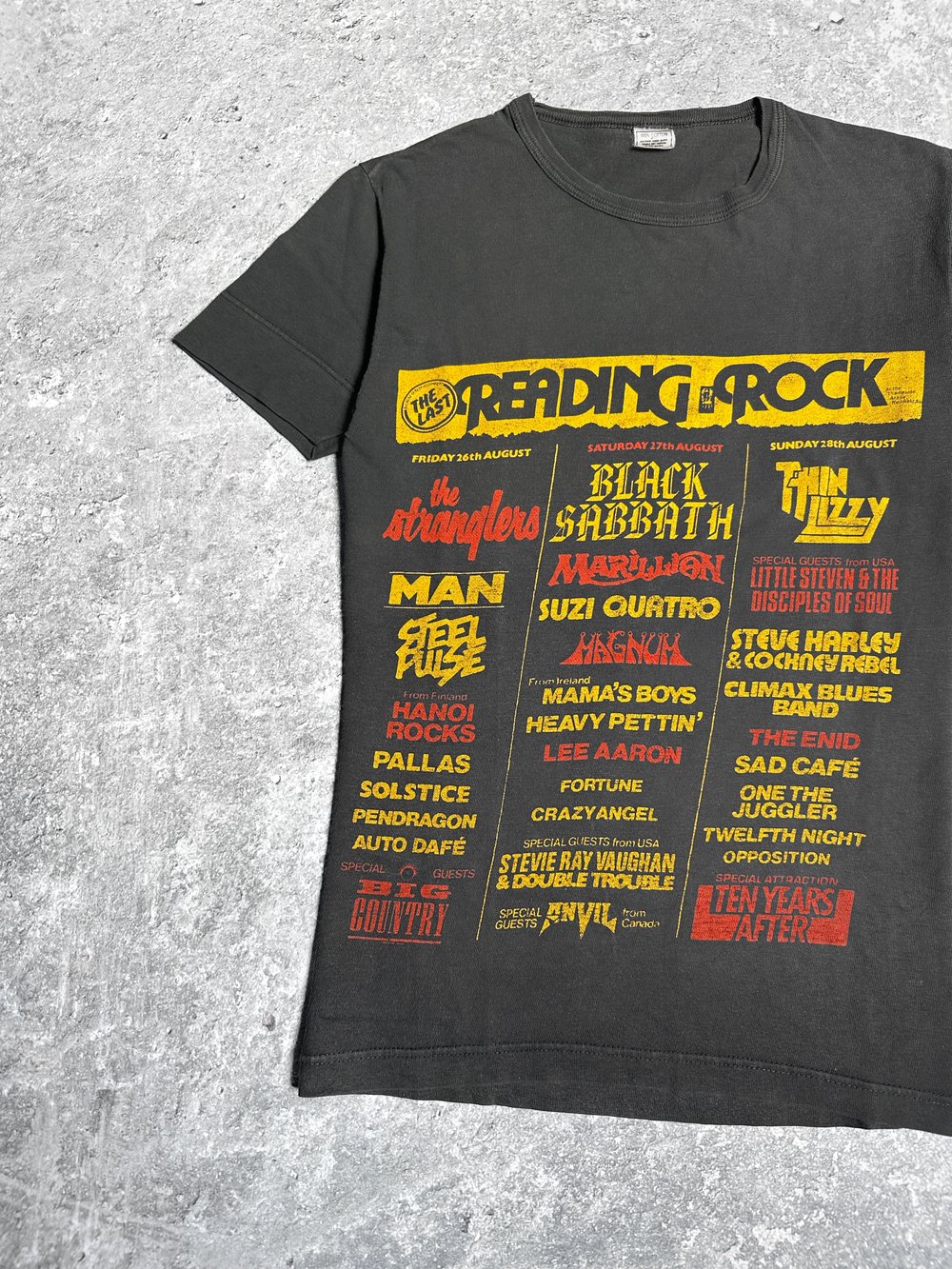 *Rare* Reading Rock 1983 Festival T-Shirt