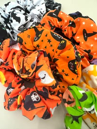 Image 2 of Halloween scrunchie's