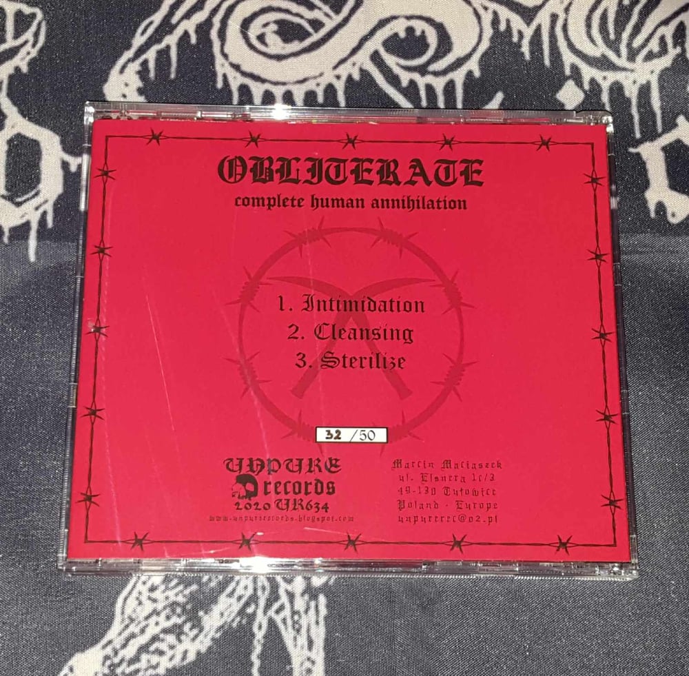 OBLITERATE - Complete Human Annihilation - Pro-CDr