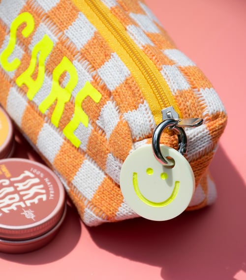 Image of Take Care Lip Balm Set with Checkered Bag