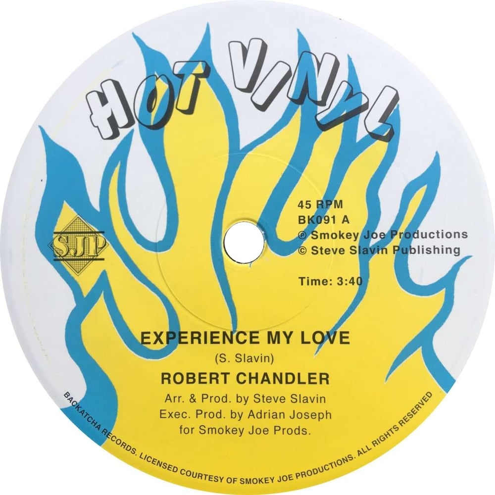 Image of Robert Chandler 'Experience My Love' 7" Limited (350 Copies)