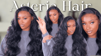 Image 1 of 300% DENSITY BODYWAVE LACE FRONTAL WIG