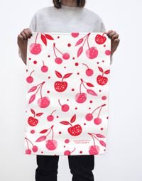 Image 3 of Cherry Berry Tea Towel