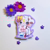 Image 2 of Hi, You're Cute Sticker