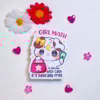 Image 2 of Girl Math Sticker