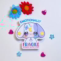 Image 2 of Emotionally Fragile Sticker