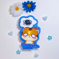 Image 2 of Anxious.. Positive Thoughts Sticker