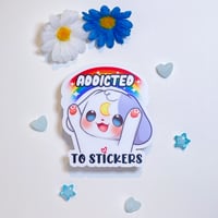 Image 2 of Addicted Sticker