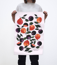 Image 4 of Pear Plum Tea Towel
