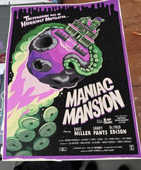 Image 2 of Maniac Mansion Print 18x24"