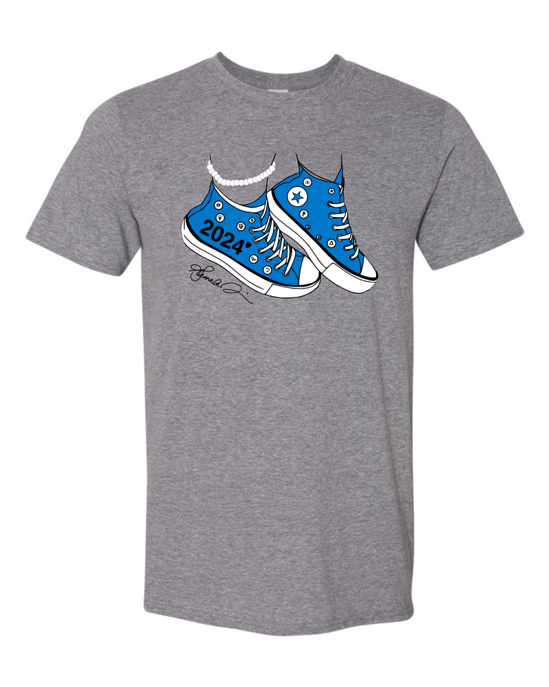 Image of Kamala Harris 2024 Chuck Taylor Tee