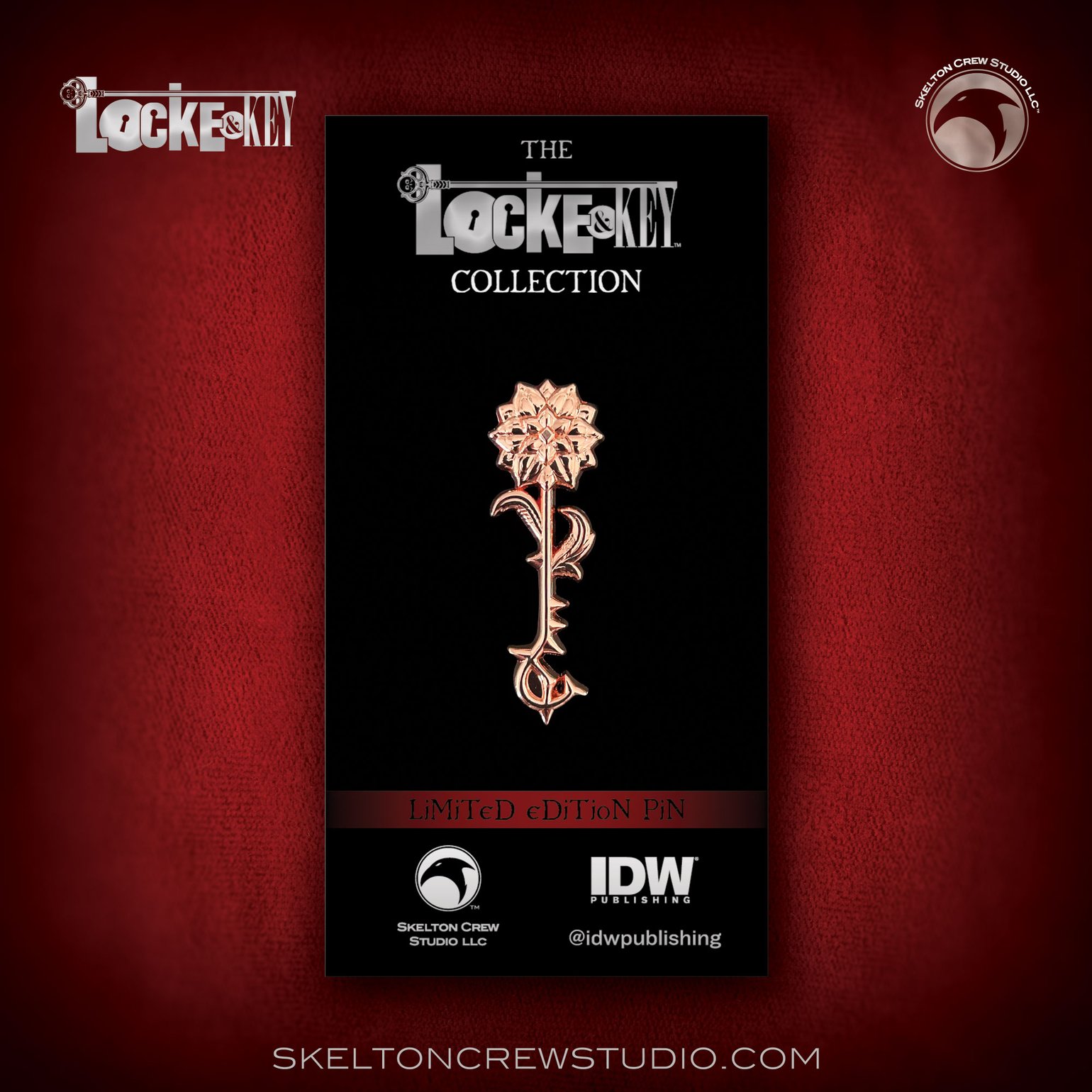 Image of Locke & Key: Thorn Key Pin!