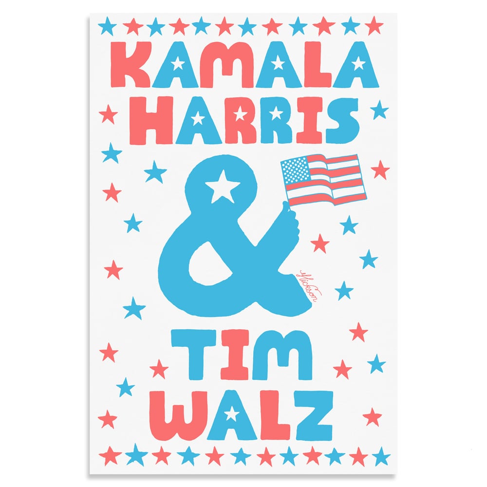 Image of Harris/Walz 2024 Poster