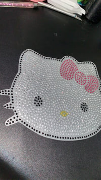 Image 2 of Hello Kitty Rhinestone Decal 