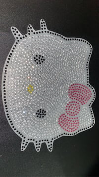 Image 3 of Hello Kitty Rhinestone Decal 