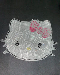 Image 1 of Hello Kitty Rhinestone Decal 