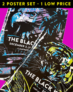 Image of The Black Keys 2 FOR 1 Poster Set 2023 Florida