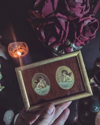 Image 1 of Framed cherubs