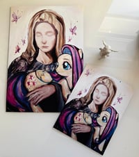 Image 2 of Fluttershy Mary Print