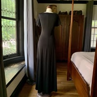 Image 7 of Colvis Ruffin Black Long Dress Small