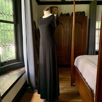 Image 5 of Colvis Ruffin Black Long Dress Small