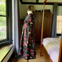 Image 7 of Designer Satin Floral Dress & Jacket XL