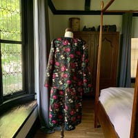 Image 12 of Designer Satin Floral Dress & Jacket XL