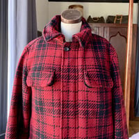 Image 2 of Tommy Hilfiger Wool Plaid Jacket Large