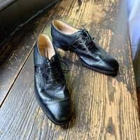 Image 3 of Gravati Deruta Black Peccary Leather Oxford 8.5