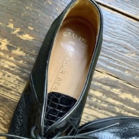 Image 10 of Gravati Deruta Black Peccary Leather Oxford 8.5