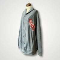 Image 1 of Ecko Unlimited Embroidered Letter Cardigan 2XL