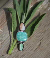 Image 4 of semi-custom triplet: opal + turquoise 