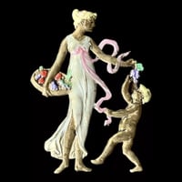 Image 1 of Victorian Mother and Child Brooch