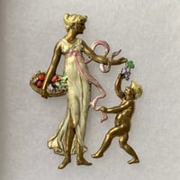 Image 3 of Victorian Mother and Child Brooch