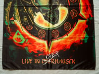 Image 3 of OVERKILL - Live in Overhausen Flag (cloth poster Banner tapestry) Old school Thrash metal