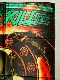 Image 7 of OVERKILL - Live in Overhausen Flag (cloth poster Banner tapestry) Old school Thrash metal