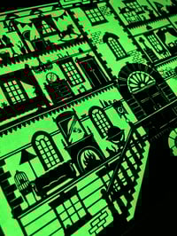 Image 3 of Glow in the Dark Mouse In The Manor House Print