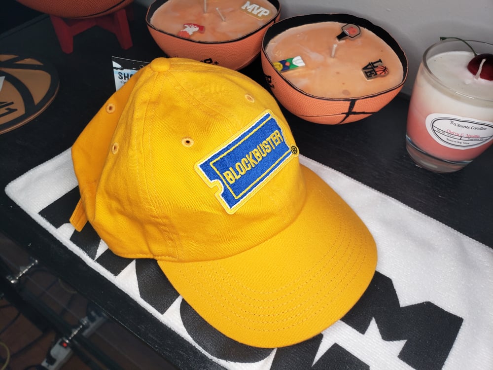Image of "$3 Late Fee" Blockbuster Videos 90's Theme