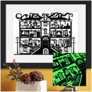 Image 1 of Glow in the Dark Mouse In The Manor House Print