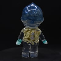 Image 3 of 4.5" Large Blue Glow in the Dark Brain & Anatomy Double Cast (PLUS a blind box mystery mini figure)