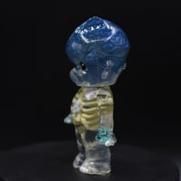 Image 6 of 4.5" Large Blue Glow in the Dark Brain & Anatomy Double Cast (PLUS a blind box mystery mini figure)