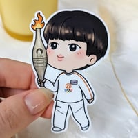 Image 2 of Torchbearer Jin Vinyl Sticker