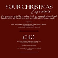 Image 4 of SATURDAY 19TH OCTOBER  - CHRISTMAS MINI SESSIONS