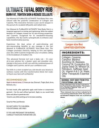 Image 4 of NEW ULTIMATE TOTAL BODY RUB 8oz 